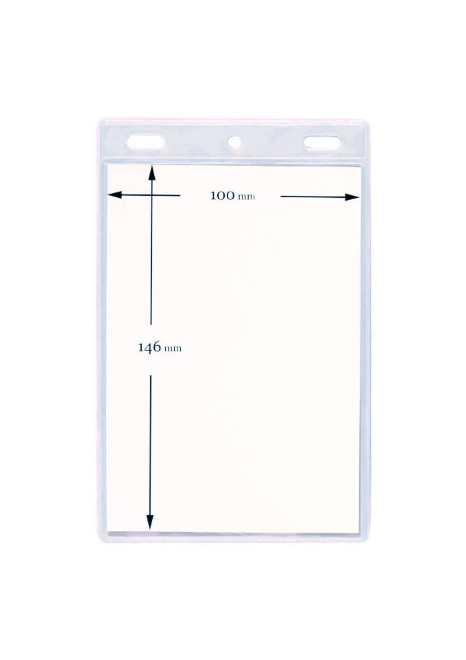 Kartenhalter, Ausweistasche, Ausweishülle, Ticketholder, ID- Kartenhalter, Ausweisetui, Klarsichtfolie, Befestigungssteg, Rundloch, Langloch, Ticket holder, Ticket Aufbewahrung, Tickethülle, Schlüsselband, Messe, Festival, Verkaufsfläche, Event,