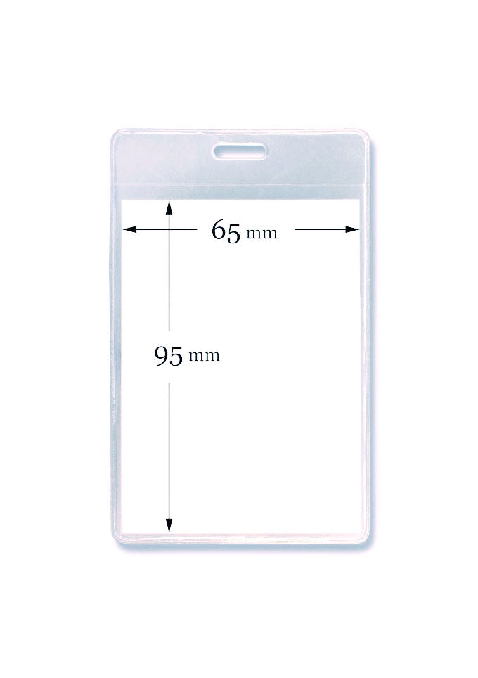 Kartenhalter, Ausweistasche, Ausweishülle, Ticketholder, ID- Kartenhalter, Ausweisetui, Klarsichtfolie, Befestigungssteg, Rundloch, Langloch, Ticket holder, Ticket Aufbewahrung, Tickethülle