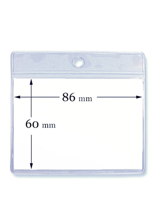 Kartenhalter, Ausweistasche, Ausweishülle, Ticketholder, ID- Kartenhalter, Ausweisetui, Klarsichtfolie, Befestigungssteg, Rundloch, Langloch, Ticket holder, Ticket Aufbewahrung, Tickethülle, Schlüsselband, Messe, Festival, Verkaufsfläche, Event,