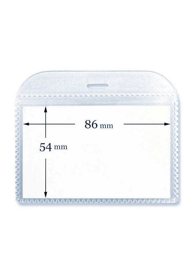 Kartenhalter, Ausweistasche, Ausweishülle, Ticketholder, ID- Kartenhalter, Ausweisetui, Klarsichtfolie, Befestigungssteg, Rundloch, Langloch, Ticket holder, Ticket Aufbewahrung, Tickethülle, Schlüsselband, Messe, Festival, Verkaufsfläche, Event,