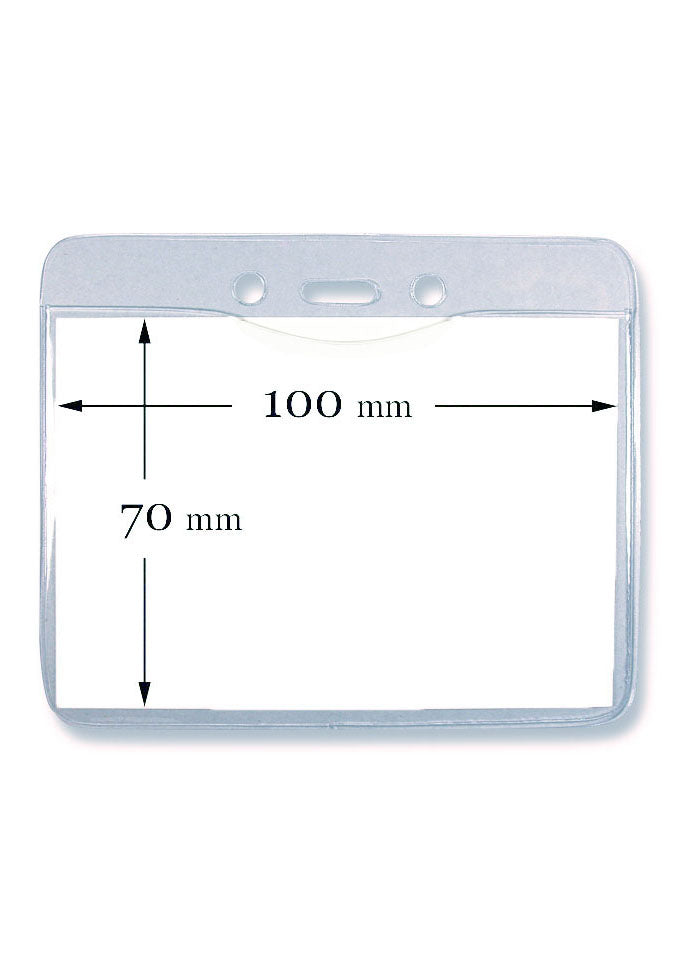 Kartenhalter, Ausweistasche, Ausweishülle, Ticketholder, ID- Kartenhalter, Ausweisetui, Klarsichtfolie, Befestigungssteg, Rundloch, Langloch, Ticket holder, Ticket Aufbewahrung, Tickethülle , ID- Cardholder