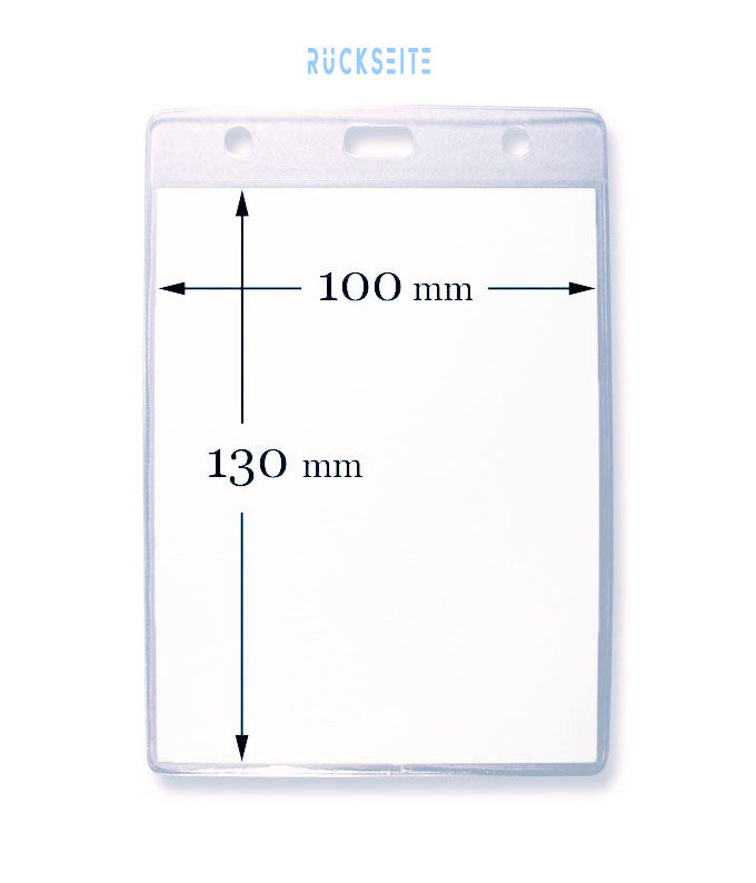Ausweishülle Doppelseite (60 x 100mm)