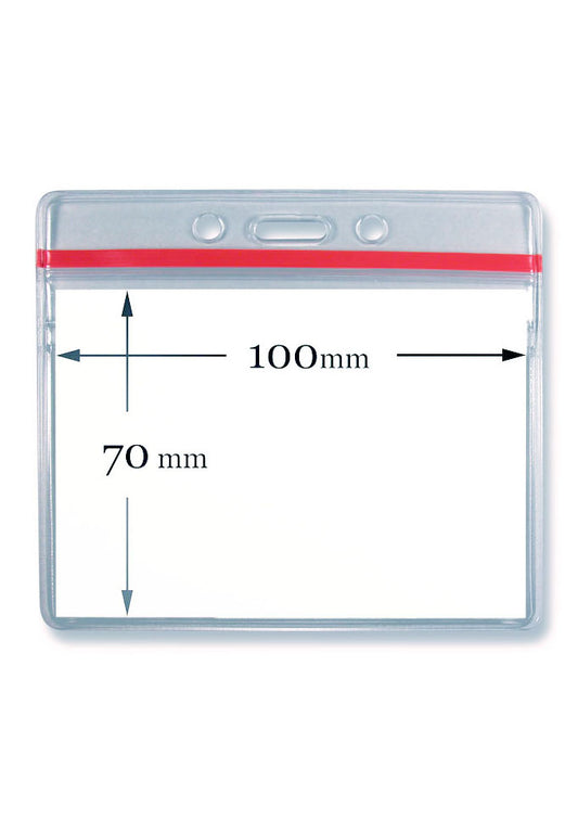 Kartenhalter, Ausweistasche, Ausweishülle, Ticketholder, ID- Kartenhalter, Ausweisetui, Klarsichtfolie, Befestigungssteg, Rundloch, Langloch, Ticket holder, Ticket Aufbewahrung, Tickethülle ,Mit "Zip-Lock" wetterfest verschließbar