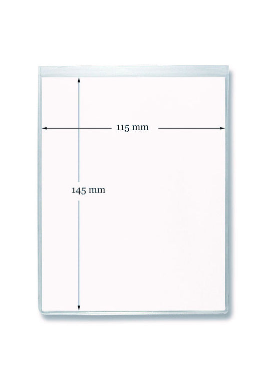 Klarsichthülle, groß,
