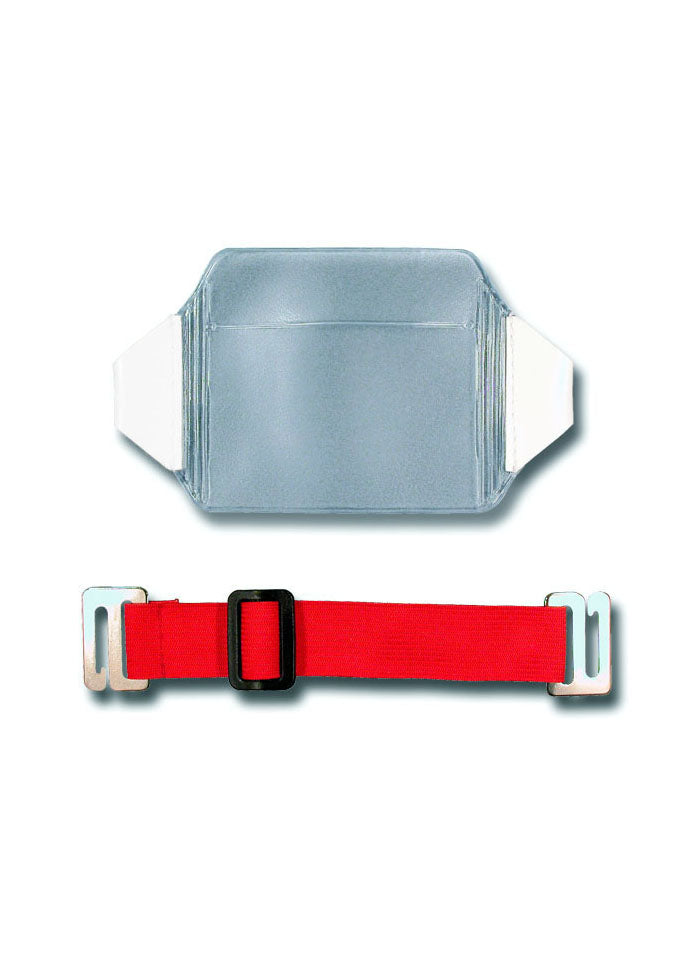 Kartenhalter, Ausweistasche, Ausweishülle, Ticketholder, ID- Kartenhalter, Ausweisetui, Klarsichtfolie, Befestigungssteg, Rundloch, Langloch, Ticket holder, Ticket Aufbewahrung, Tickethülle , Oberarm, Befestigungsband ,Für Oberarm mit Befestigung