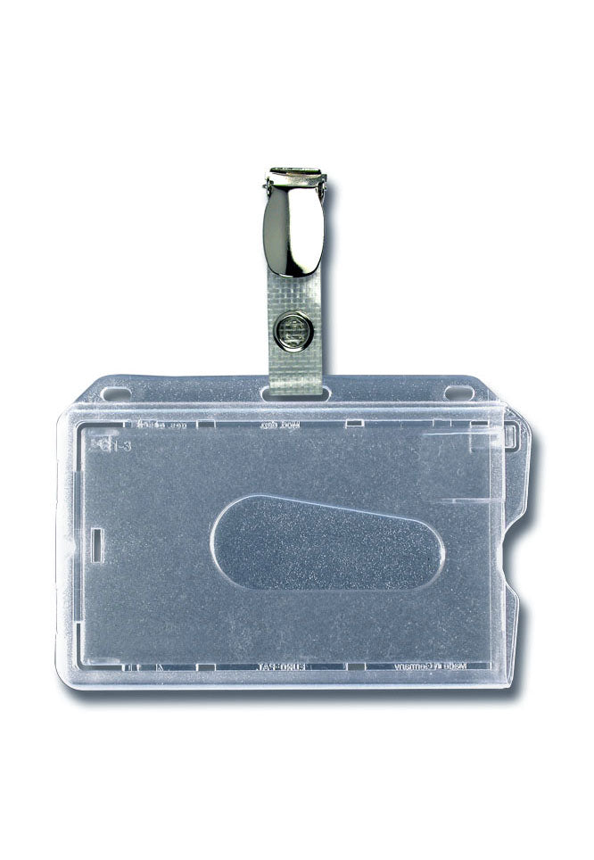 Kartenhalter, Kreditkartenformat, Clip, ID-Card holder, Kartenetui, textilverstärkte Lasche, Knopfbefestigung, Daumenschub, Kreditkartenformat, Ausweishülle, ID
