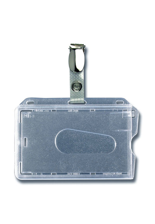 Kartenhalter, Kreditkartenformat, Clip, ID-Card holder, Kartenetui, textilverstärkte Lasche, Knopfbefestigung, Daumenschub, Kreditkartenformat, Ausweishülle, ID