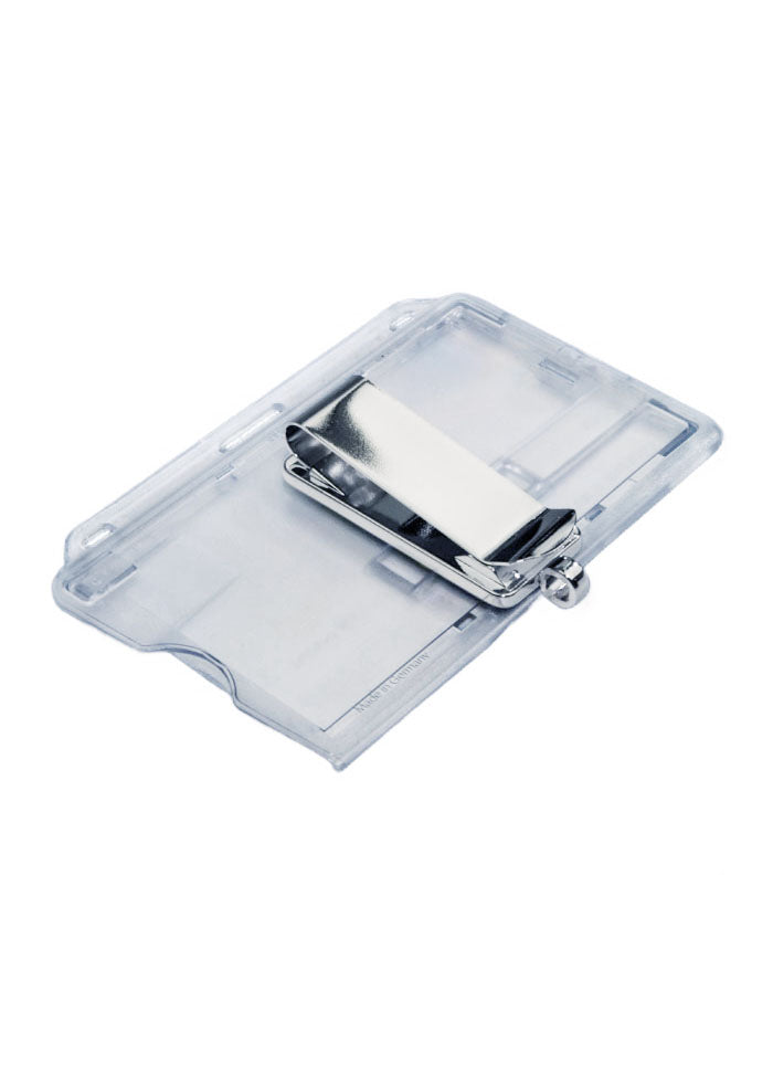 Kartenhalter + Metall-Gürtelclip