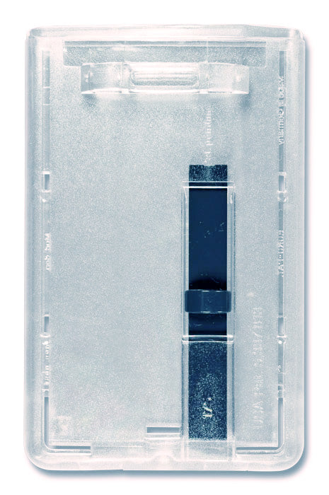 Kartenhalter mit Befestigungsbügel und Ausschieber