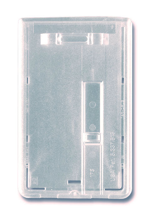 Kartenhalter mit Befestigungsbügel und Ausschieber
