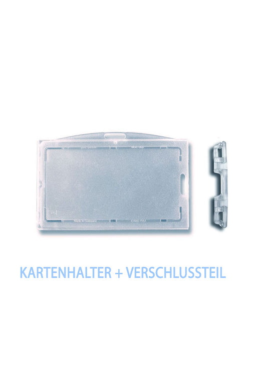 Kartenhalter verschließbar