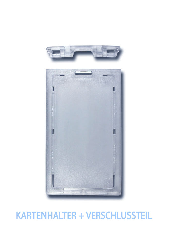 Kartenhalter verschließbar