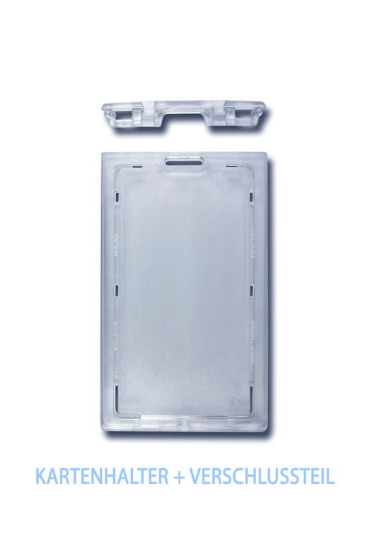 Kartenhalter verschließbar