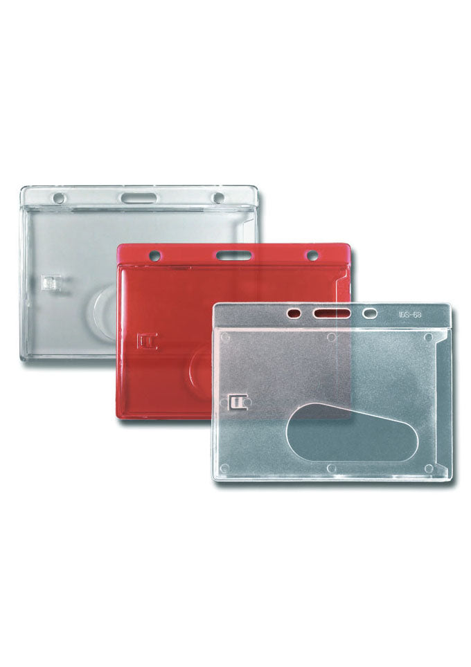 Kartenhalter, Ausweistasche, Ausweishülle, Ticketholder, ID- Kartenhalter, Ausweisetui, Klarsichtfolie, Befestigungssteg, Rundloch, Langloch, Ticket holder, Ticket Aufbewahrung, Tickethülle