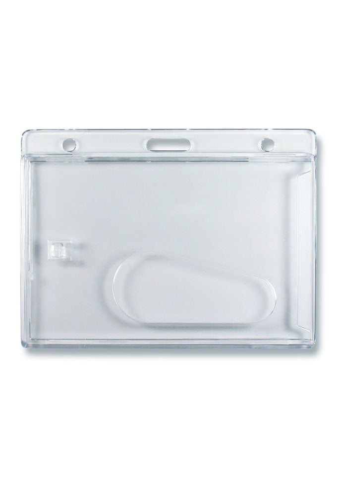 Kartenhalter, Ausweistasche, Ausweishülle, Ticketholder, ID- Kartenhalter, Ausweisetui, Klarsichtfolie, Befestigungssteg, Rundloch, Langloch, Ticket holder, Ticket Aufbewahrung, Tickethülle, Schlüsselband, Messe, Festival, Verkaufsfläche, Event, Büro