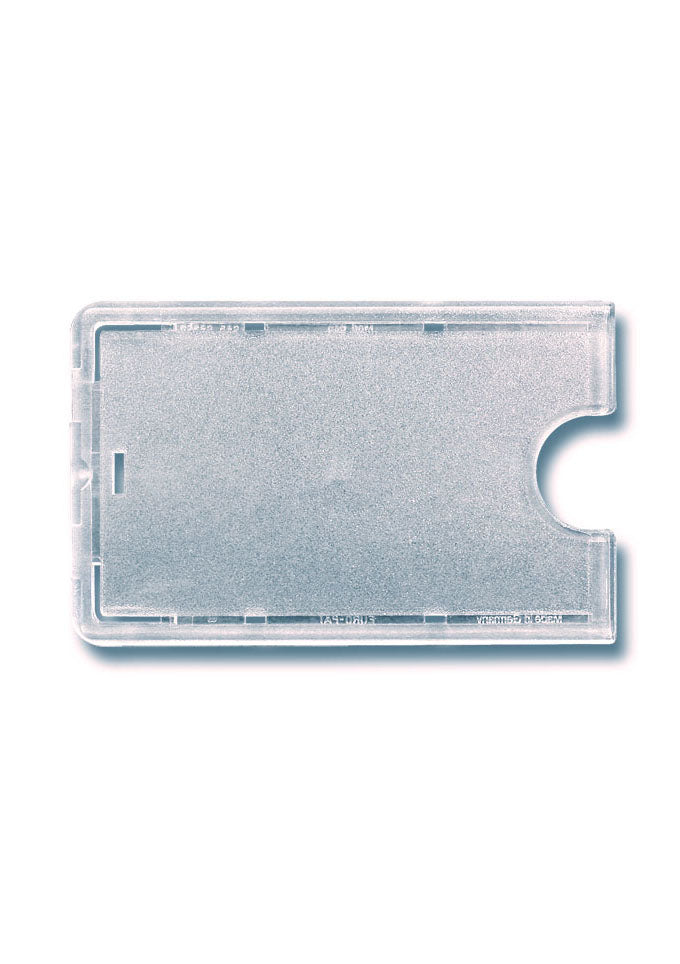 Kartenhalter, Ausweistasche, Ausweishülle, Ticketholder, ID- Kartenhalter, Ausweisetui, Klarsichtfolie, Befestigungssteg, Rundloch, Langloch, Ticket holder, Ticket Aufbewahrung, Tickethülle