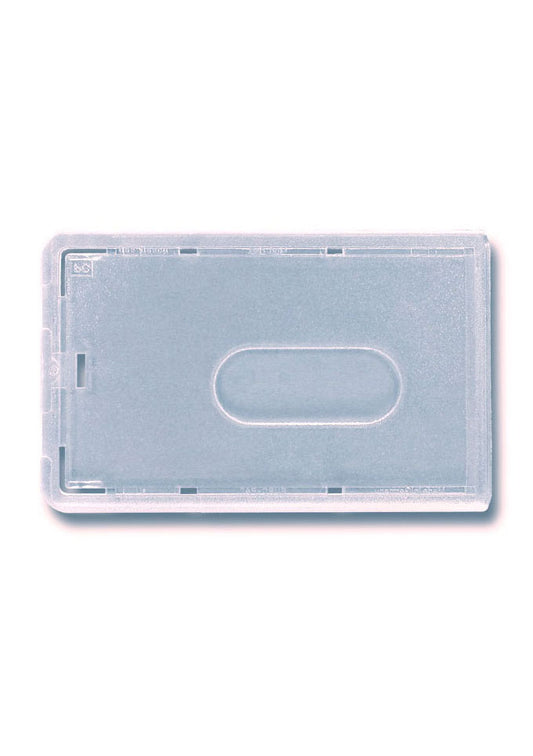 Kartenhalter, Ausweistasche, Ausweishülle, Ticketholder, ID- Kartenhalter, Ausweisetui, Klarsichtfolie, Befestigungssteg, Rundloch, Langloch, Ticket holder, Ticket Aufbewahrung, Tickethülle