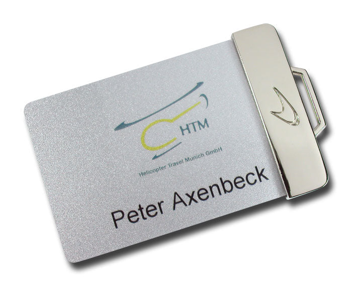 Kartenhalter Premium aus Metall