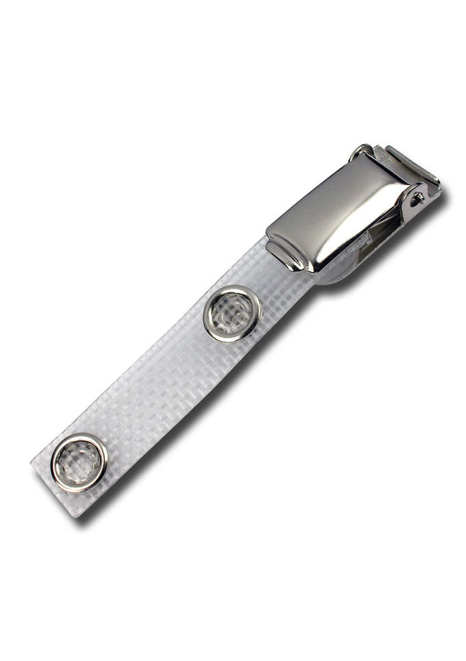 Clipper, Clip, textilverstärke Lasche, Knopfbefestigung, Für Kartenhalter, Ausweistasche, Ausweishülle, Ticketholder, ID- Kartenhalter, Ausweisetui, Klarsichtfolie, Befestigungssteg, Rundloch, Langloch, Ticket holder, Ticket Aufbewahrung, Tickethülle