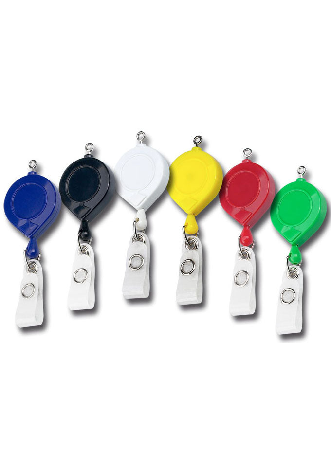 Jojo-Ausweishalter, Aufrollautomatik, Ausweishalter, Kartenhalter, textilverstärkte Lasche, Logo-Aufdruck,  Jo-Jo,  Ausweishülle,