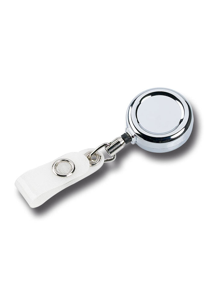 Jo-Jo Mini Premium aus Metall mit Rücklaufdämpfer + Gürtelclip + Ausweishalter