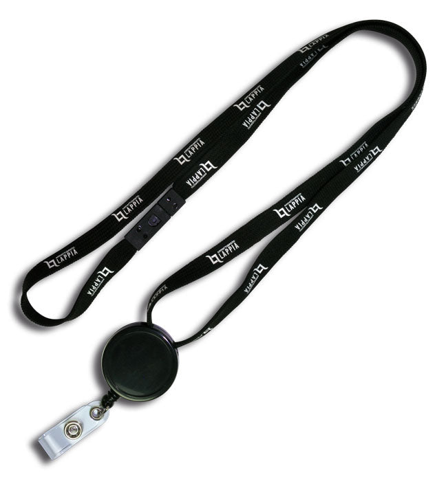 Komfort Umhängeband mit Aufroll-Jo-Jo + Ausweishalter