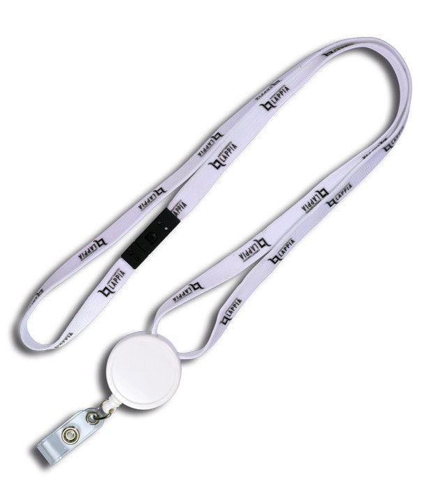 Komfort Umhängeband mit Aufroll-Jo-Jo + Ausweishalter