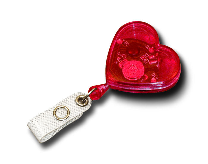 Jo-Jo in Herzform mit Leuchtdiode