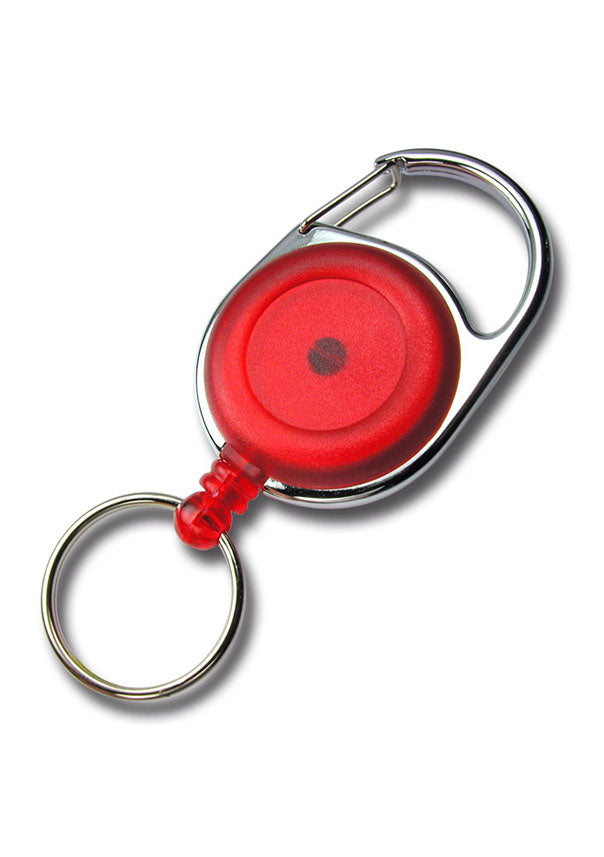 Kartenhalter mit Gürtelclip ausziehbarer Schnur +  Schlüsselring und Gürtelclip