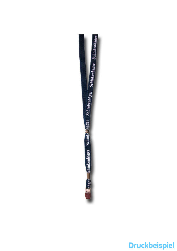 Umhängeband mit flachen Karabiner